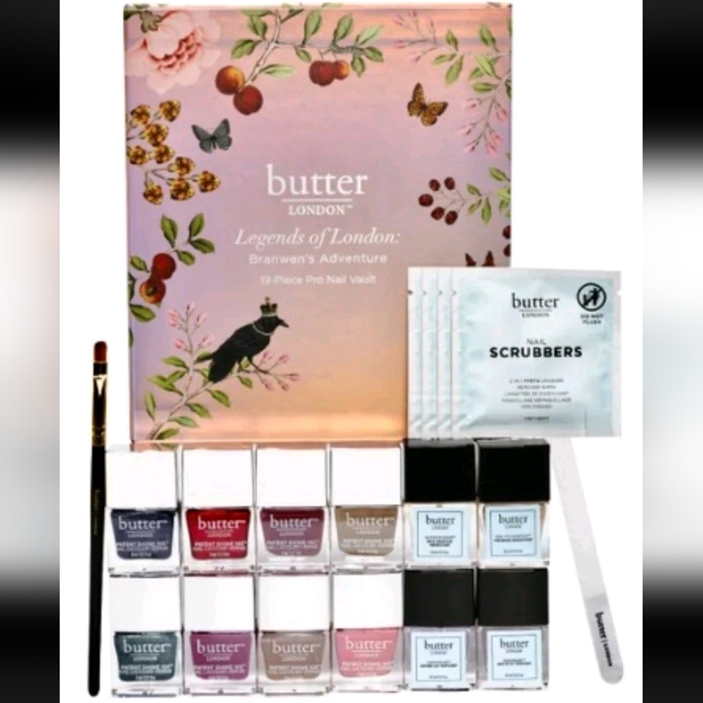 Leaving Sept 29: New butter LONDON: Branwens Adventure Collection Pro Nail Vault